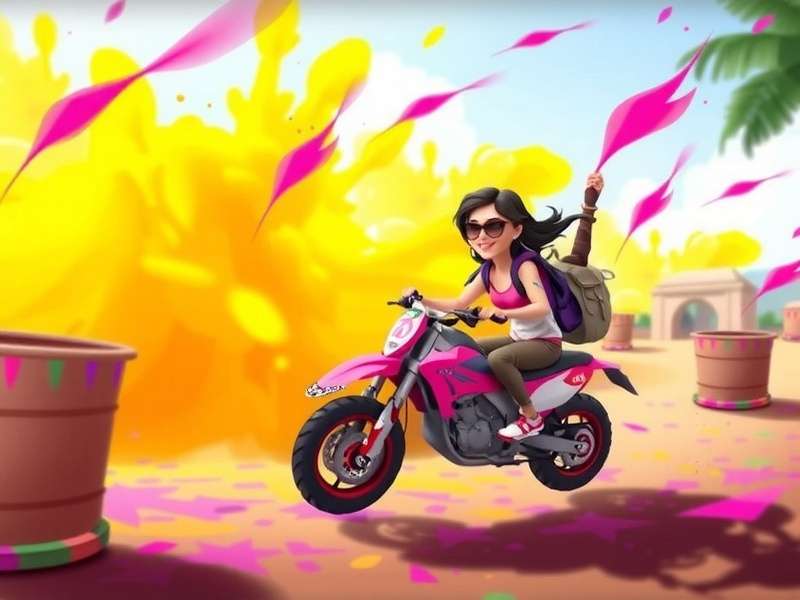 Holi Festival Racer Community Event